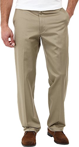 Dockers Men s Men s Signature Khaki D2 Straight Fit Flat Front British Khaki Pants 32 X 34