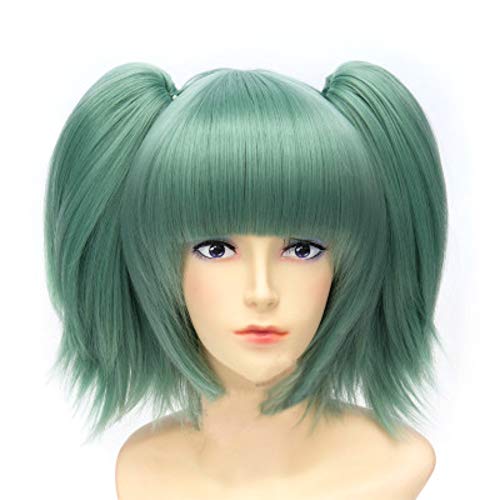 Vorwind Assassination Classroom Cosplay Kaede Kayano Split Modeling Style Wig Green