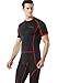 TM-MUB13-KKR_Large Tesla Men's Short Sleeve T-Shirt Cool Dry Compression Baselayer MUB13
