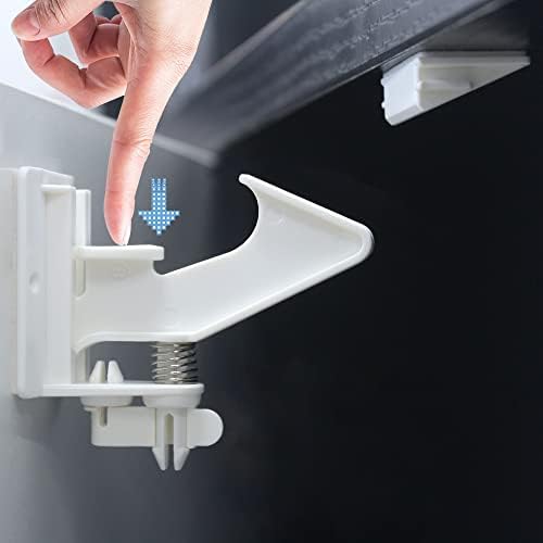 10 Pack 3.5 Inches Longer Locks for Babies Child Safety Latches