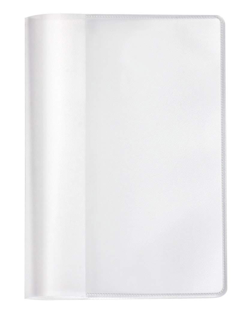 VELOFLEX 3256500 Double Wallet DIN A6 Protective and ID Card Cover Polypropylene Film Format 220 x 160 mm Pack of 20