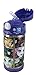 Thermos Funtainer Stainless Steel Vacuum Insulated Straw Bottle - Monster High, 12 oz/355 ml (Purple)