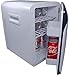 Cooluli CMF15LW Mini Fridge Electric Cooler and Warmer AC/DC Portable Thermoelectric System, Compact Refrigerator, 15 Liter/18 Cans, white