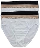 Hanes Women's 6 Pack Smooth High-Cut Panties