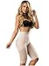 Laty Rose 21995 Shorts Levanta Cola Fajas Colombianas Butt Lifter Shaping Shorts,Beige,Small