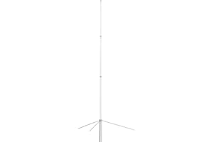 HYSHIKRA GMRS Outdoor Base Antenna, 462-467MHz 200Watt UHF 2.2Meter Length Fiberglass Antenna with UHF-Female (So239) Connector for Motorola Icom Kenwood Midland Yaesu Mobile Radio