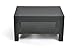 Keter Corfu Coffee Table Modern All Weather Outdoor Patio Garden Backyard Furniture, Charcoal primary