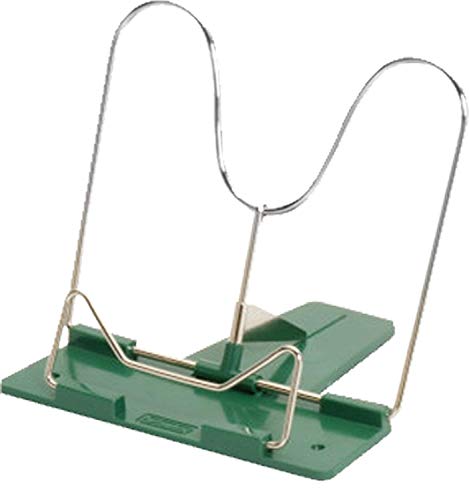 Herlitz Reading Stand with Metal Hanger and Plastic Sock, Green, 1 Leseständer