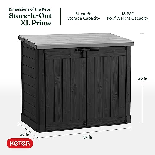 Keter StoreItOut Prime Resin Outdoor Storage Shed on Galleon Philippines