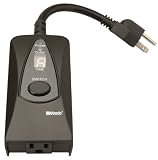Woods 50013WD Outdoor 24-Hour Digital Photocell Timer with Light Sensor, Plug-In