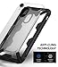 Ringke Fusion X Compatible with iPhone XR Case, Scratch Resistant Invisible PC Barrier Back Cover - Black