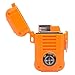 UST Wayfinder Lighter, Orange, with Piezo-Electric Ignition and Built-In Compass for Backpacking, Hunting and Hiking