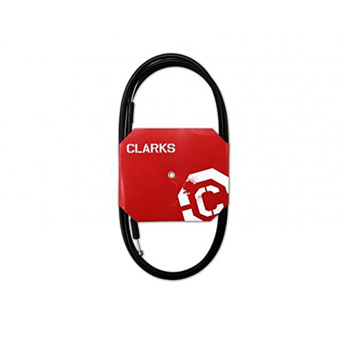 Clarks 6086 Stainless Steel Gear Cable, Black