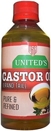 United Sales Castor Oil 200 Ml For Hair & Skin Care Pack Of 1
