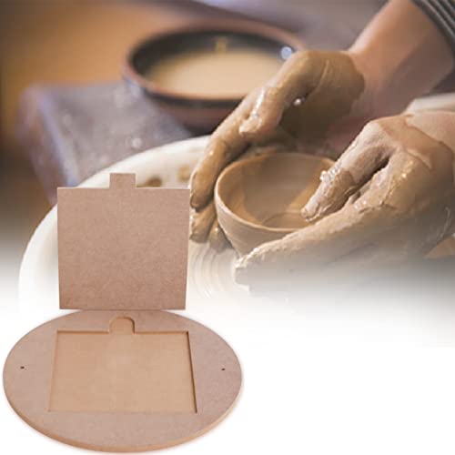 Bat System for Potter’s Wheel with 12" Round Outer Bat Set of Six 7