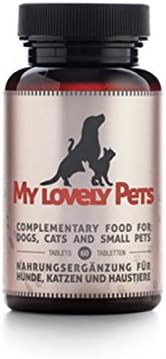 My Lovely Pet Natural Pet Supplement with Hemp Extract Tablets 60 for Dogs, Cats, Rabbits