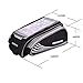 MOREZONE Bicycle Top Tube Bag Large Valume Phone Bike Frame Bags For Smartphone below 5.5 inch