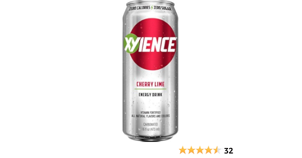 Amazon Com Xyience Energy Cherry Lime Energy Drink 16 Ounce 24 Cans Health Personal Care