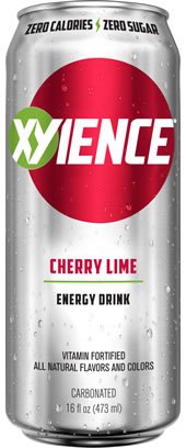 Xyience Energy Cherry Lime Energy Drink, 16 Ounce (24 Cans)