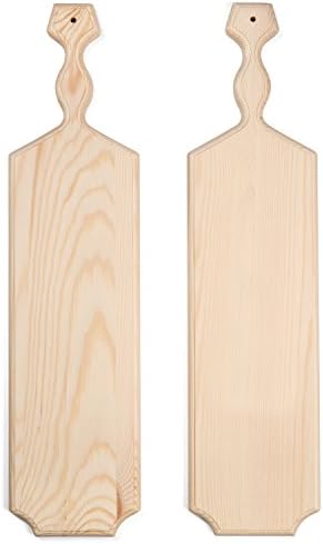 Motorboaters 2 Pack - Greek Life Solid Real Wood - Fraternity/Sorority Letters Paddle 22 Inch - by