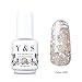 Yaoshun Gelpolish, Soak-off (Gel Nail Polish) UV LED Nail Art/Beauty Care Glitter White Clean Crystal 8ml -#229