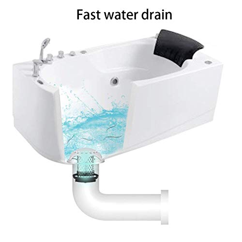 ERQILUJI Tub Drain Hair Catcher/Strainer/Stopper/Trap, Shower/Bathtub/Bathroom Tub Drain Protector - Thumbnail 5