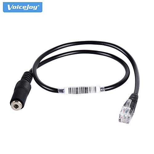 Smartphone 3.5mm Jack to RJ9/RJ10 Plug for ONLY Cisco IP Phones Adapter Cable