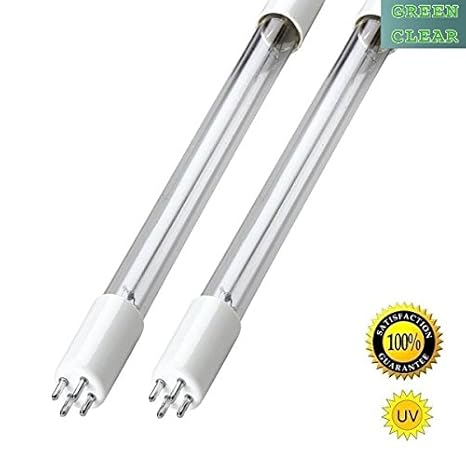 Original Green Clear UV-Glühlampen für Laguna Pressure Flo Filter 8000, 20 Watt, mit 4-Pin-Design