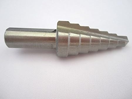 Generic HSS4241 Triangle 7 Steps Cone Drill Bit Hole Cutter 6,8,10,12,14,16,18mm