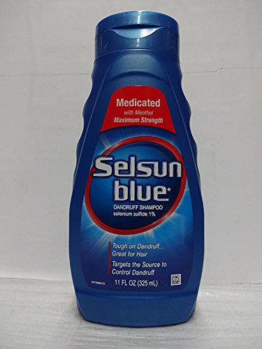 Selsun Medicated Dandruff Shampoo Bottles 11 OZ (Pack of 9)