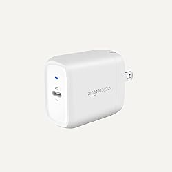 Amazon Basics 20W One-Port USB-C Wall Charger with