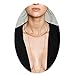 Zealmer Women Bang Bang Multilayer Pendant Chain Layering Necklace Choker Necklace Bar Necklace Beaded