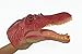 AomoriHaba Japan 3D Jurrassic Large Realistic Spinosaurus Rubber Dinosaur Hand Puppet Toy (Free Dino Sticker)