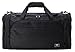 MIER 21Inch Sports Gym Bag with Wet Pocket Travel Duffel Bag for Men Women,Black