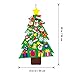 DIY Felt Christmas Tree with 31pcs Ornaments,Xmas Gifts for Kids New Year Handmade Christmas Door Wall Hanging Decorations,Felt Christmas Tree for Kids Wall