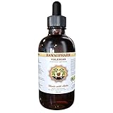 Valerian Liquid Extract, Organic Valerian (Valeriana Officinalis) Dried Root Tincture 4 oz by HawaiiPharm