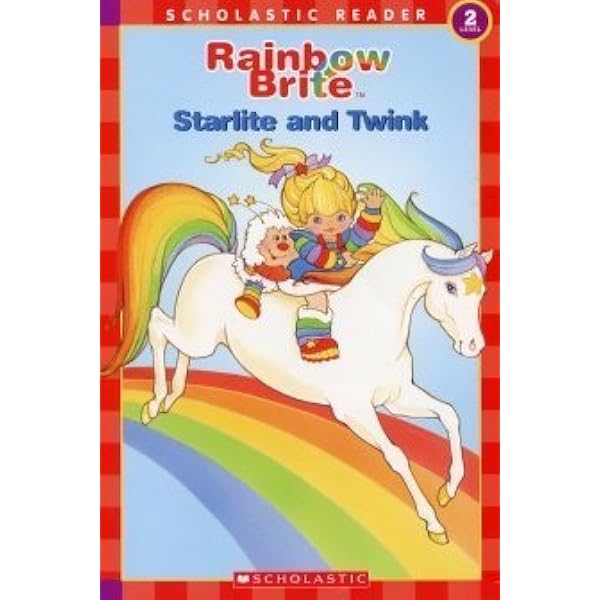 Lot De 14 Livres D'activités Rainbow Brite - Éditions Scholastic / Golden - 2005 - Enfants