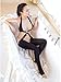 Jiuhexu Women Sexy Lingerie Open Crotch Underwear With garter