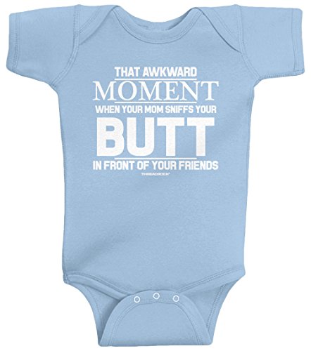 ThreadrockBaby That Awkward Moment When Mom Sniffs Your Butt Infant Bodysuit