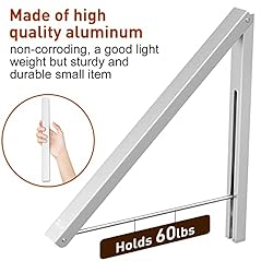Anjuer Wall Mounted Drying Rack Clothes Hanger