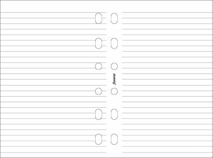 Calendarios, agendas y organizadores personales color blanco Filofax