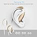 InzhiRui Bluetooth Headphones Wireless Bluetooth Headset Sport Stereo in-Ear Noise Cancelling Sweatproof Running Earbuds with Mic for iPhone 6s Samsung S6 and Android (White Gold)