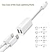 iPhone 7 Lightning Adapter & Splitter, Headphone Audio & Charge Adapter Cable with Dual Lightning Ports for iPhone 7/7 plus and iOS 10 or Later