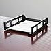 Business Source Front-Load Stackable Letter Tray, Black, Plastic, Rectangular, 62884