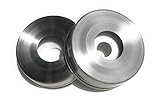 Pre-Drilled Mason Jar Lids Regular Mouth Ball Canning Jar Soap Dispenser or other DIY Crafts Stainless Steel No Rust Lid Adapters for Mason Jars With Leak Proof Gaskets (2 Pack, Regular Mouth) (Satin)