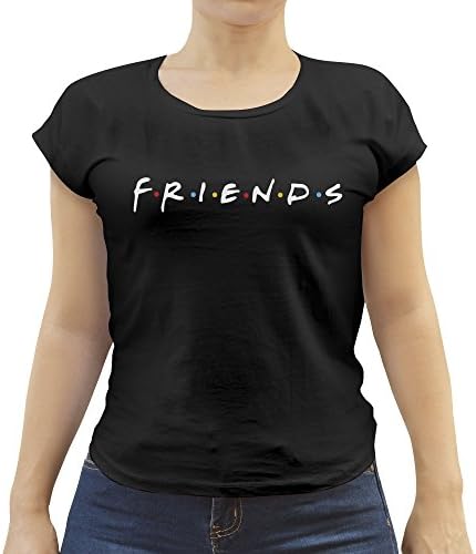 Cult Relevant Friends Tv Show T-Shirt Womens Top Short Sleeve T Shirt
