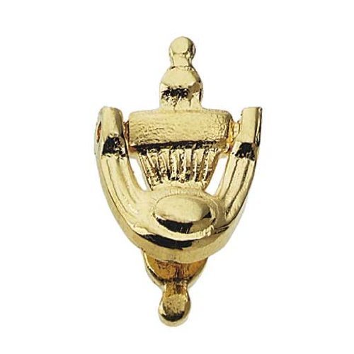 Dollhouse Miniature Gold Plated Working Door Knocker by Houseworks