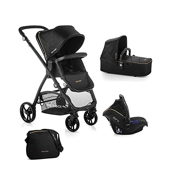 Be Cool Slide 3 Top Cochecito Con Silla Capazo Y Portabebe Plegado Compacto Incluye Bolso Y Plastico De Lluvia Precio Directo