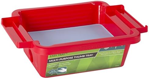 Shur-Line 2006089 Simple Thumb Tray, Crimson