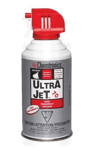 Chemtronics Ultrajet Air Duster - Spray 283 g Aerosol Can - ES1015 [PRICE is per CAN]